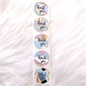 💚10/$10💚NEW 5 Thank You Round Stickers